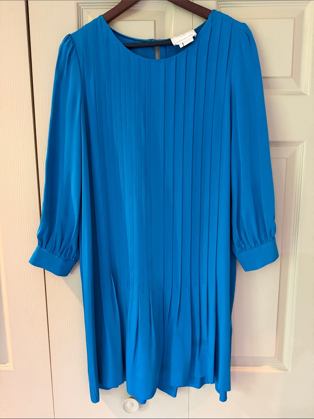 Kate Spade Dress 8 Silk Blue